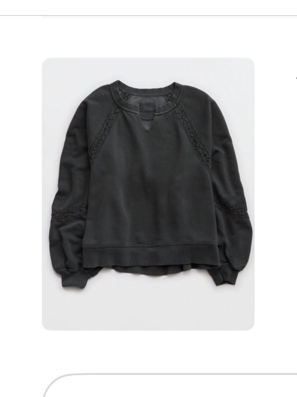 Aerie Hey Crochet Sweater size M. - Picture 13 of 13